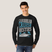 Caribbean Cruise Besties Matching Cruise Ship Vaca T-Shirt (Vorne ganz)