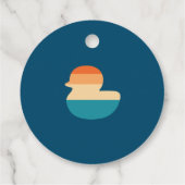 Caribbean Cruise Duck Geschenkanhänger (Rückseite)