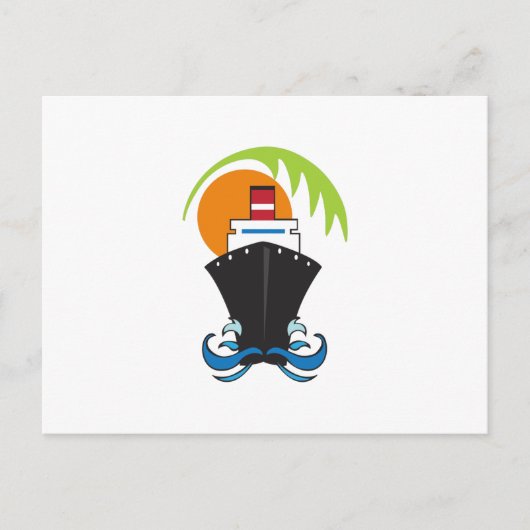 CARIBBEAN CRUISE POSTKARTE (Vorderseite)