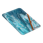 Caribbean Cruise - Türkis Geweckt Fotografie Magnet (Rechte Seite)