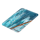 Caribbean Cruise - Türkis Geweckt Fotografie Magnet (Linke Seite)