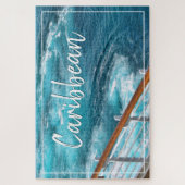 Caribbean Cruise - Türkis Water Weck Foto Puzzle (Vertikal)