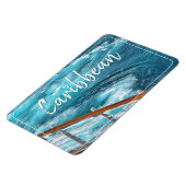 Caribbean Cruise - Türkise Water Fotografy Magnet (Linke Seite)