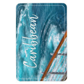 Caribbean Cruise - Türkise Water Fotografy Magnet (Vertikal)