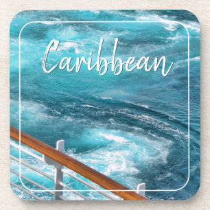 Caribbean Cruise - Türkise Weck Fotografie Getränkeuntersetzer