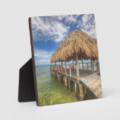 Caribbean Dock Fotoplatte (Vorderseite)