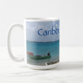 Caribbean Dreaming Bonaire Fishing Boote Ozean Kaffeetasse (Links)