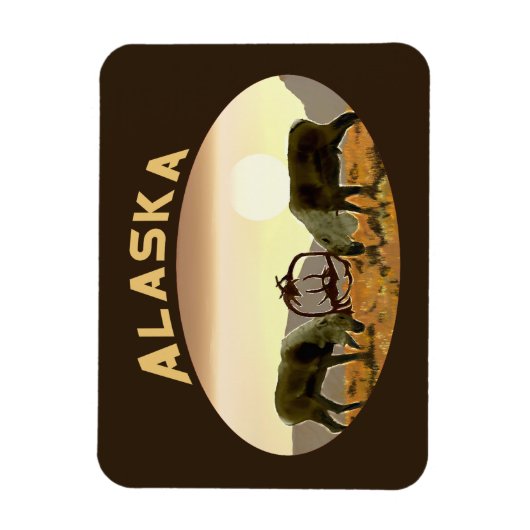 Caribbean Duel - Alaska Magnet (Vertikal)