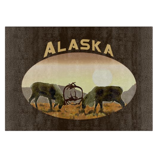 Caribbean Duel - Alaska Schneidebrett (Vorderseite)