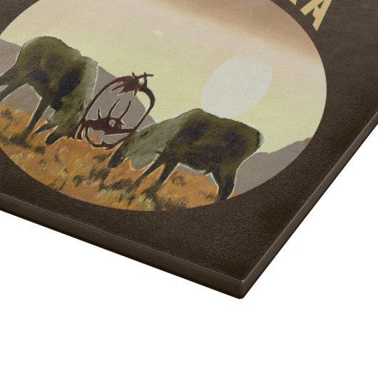 Caribbean Duel - Alaska Schneidebrett (Ecke)