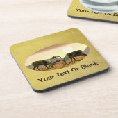 Caribbean Duel Getränkeuntersetzer (Linke Seite)