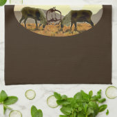 Caribbean Duel - Kanada Küchentuch (Gefaltet)