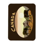 Caribbean Duel - Kanada Magnet (Vertikal)