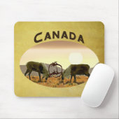 Caribbean Duel - Kanada Mousepad (Mit Mouse)