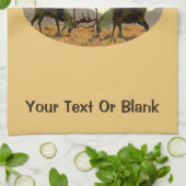 Caribbean Duel Küchentuch (Gefaltet)