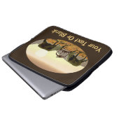 Caribbean Duel Laptopschutzhülle (Vorne Knopf)