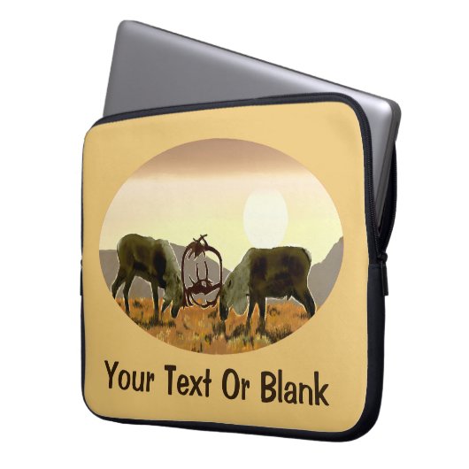 Caribbean Duel Laptopschutzhülle (Vorderseite Links)