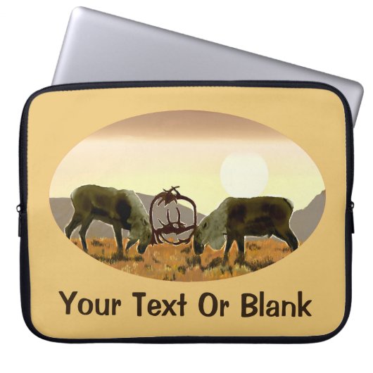 Caribbean Duel Laptopschutzhülle (Vorderseite)