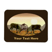 Caribbean Duel Magnet (Horizontal)