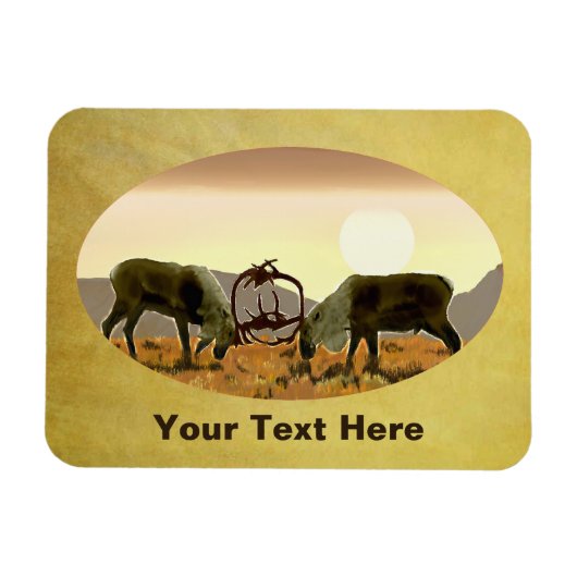 Caribbean Duel Magnet (Horizontal)