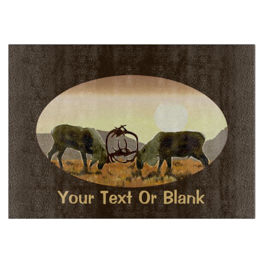 Caribbean Duel Schneidebrett (Vorderseite)