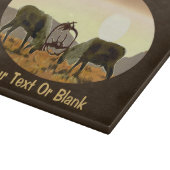 Caribbean Duel Schneidebrett (Ecke)