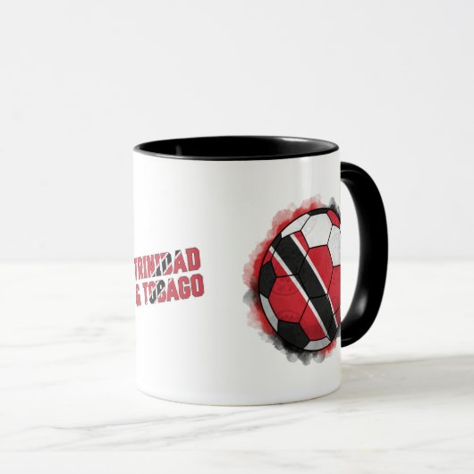 Caribbean Futbol – Trinidad & Tobago Edition Tasse (VorderseiteRechts)