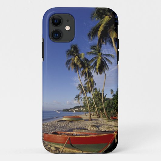 CARIBBEAN, Grenada, St. George, Palmenboote Case-Mate iPhone Hülle (Rückseite)