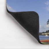 CARIBBEAN, Grenada, St. George, Palmenboote Mousepad (Ecke)