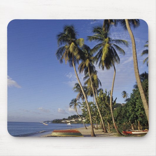 CARIBBEAN, Grenada, St. George, Palmenboote Mousepad (Vorne)