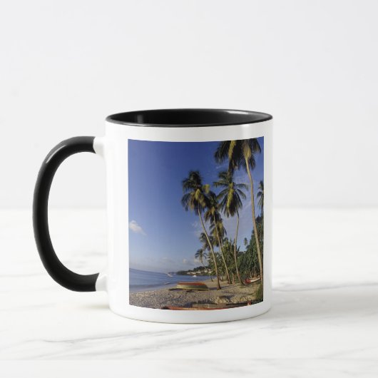CARIBBEAN, Grenada, St. George, Palmenboote Tasse (Links)