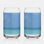 Caribbean Horizon Tropical Turquoise Blue Dosenglas (Rechts)