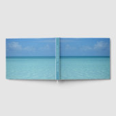 Caribbean Horizon Tropical Turquoise Blue Gästebuch (Voll)
