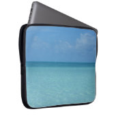 Caribbean Horizon Tropical Turquoise Blue Laptopschutzhülle (Vorne Rechts)