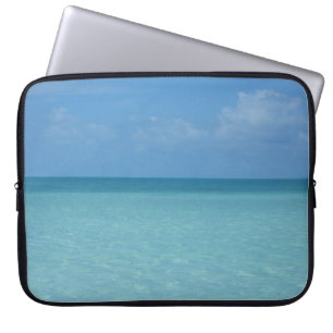 Caribbean Horizon Tropical Turquoise Blue Laptopschutzhülle