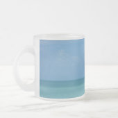 Caribbean Horizon Tropical Turquoise Blue Mattglastasse (Links)