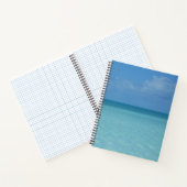 Caribbean Horizon Tropical Turquoise Blue Notizblock (Innenseite)