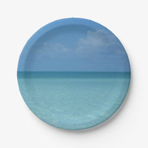 Caribbean Horizon Tropical Turquoise Blue