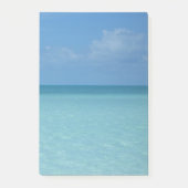 Caribbean Horizon Tropical Turquoise Blue Post-it Klebezettel (Vorderseite)