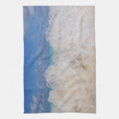 Caribbean Island Wave Liebe 1 Geschirrtuch (Vertikal)