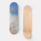 Caribbean Island Wave Liebe 1 Skateboard (Vorderseite)