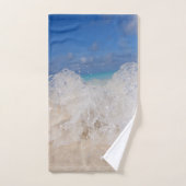 Caribbean Island Wave Liebe 2 Badhandtuch Set (Handtuch)