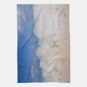 Caribbean Island Wave Liebe 2 Geschirrtuch (Vertikal)