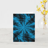 Caribbean Lace wirls.... Karte (Gelbe Blume)