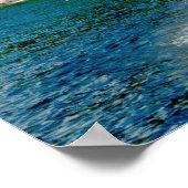 Caribbean, Lesser Antilles, West Indies, Saint Poster (Ecke)