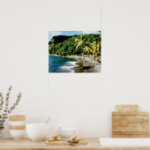 Caribbean, Lesser Antilles, West Indies, Saint Poster (Küche)