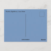 Caribbean Lighthouse Nova Scotia Postkarte (Rückseite)