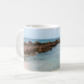 Caribbean Ocean Beach Bliss #4 #tropic #wall Kaffeetasse (Vorderseite Links)