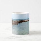 Caribbean Ocean Beach Bliss #4 #tropic #wall Kaffeetasse (Mittel)
