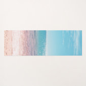 Caribbean Ocean Beach Bliss Dream #1 #tropical  Yogamatte (Rückseite (Horizontal))